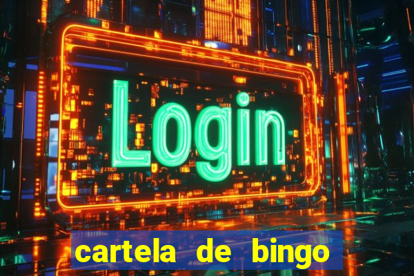 cartela de bingo para educa??o infantil