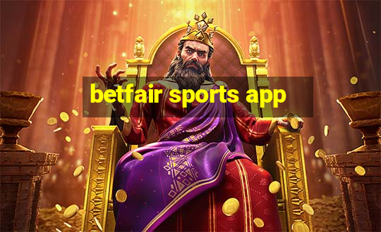 betfair sports app