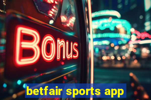 betfair sports app