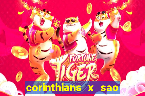 corinthians x sao paulo palpites