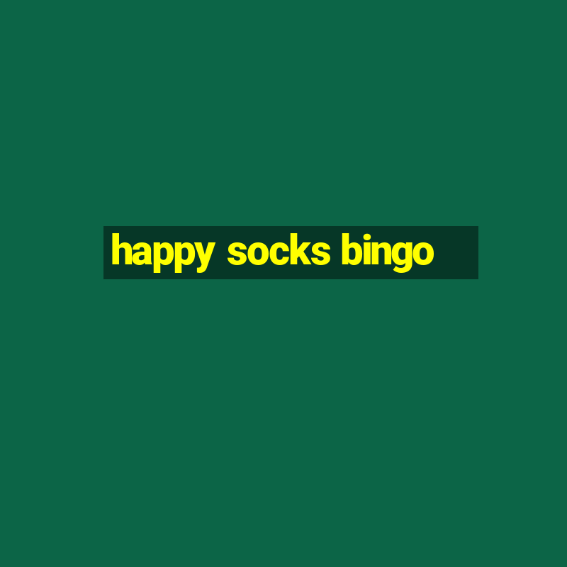 happy socks bingo