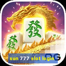 sun 777 slot login