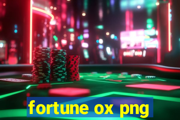 fortune ox png