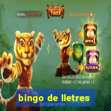 bingo de lletres