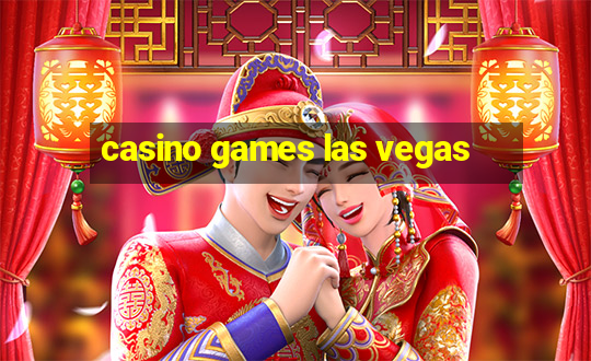 casino games las vegas