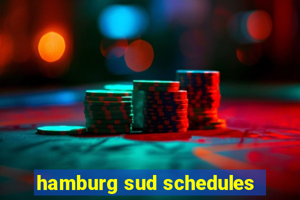 hamburg sud schedules