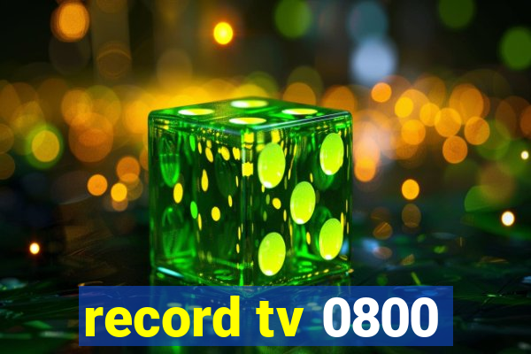 record tv 0800