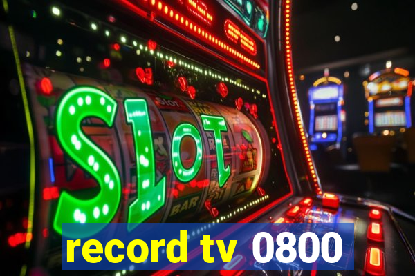 record tv 0800