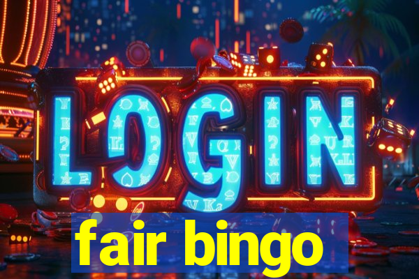 fair bingo