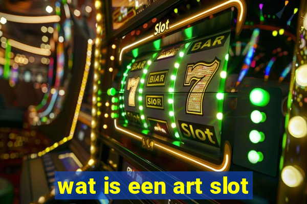 wat is een art slot