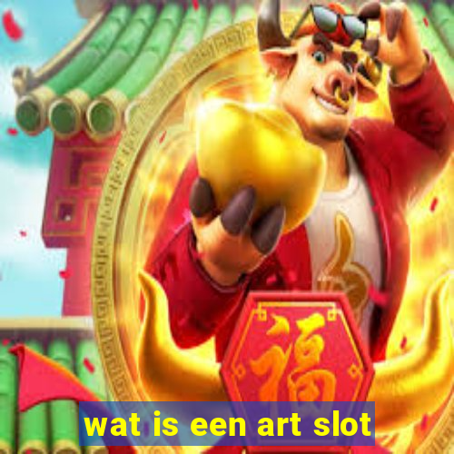 wat is een art slot