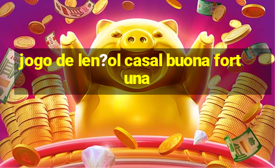 jogo de len?ol casal buona fortuna