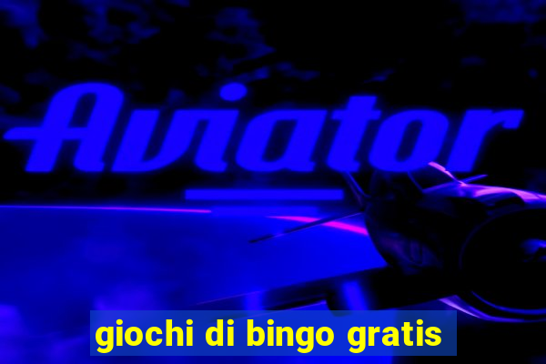 giochi di bingo gratis