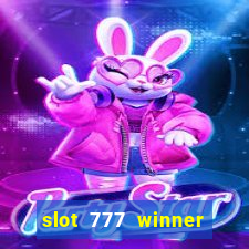 slot 777 winner como sacar