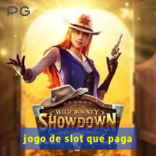 jogo de slot que paga