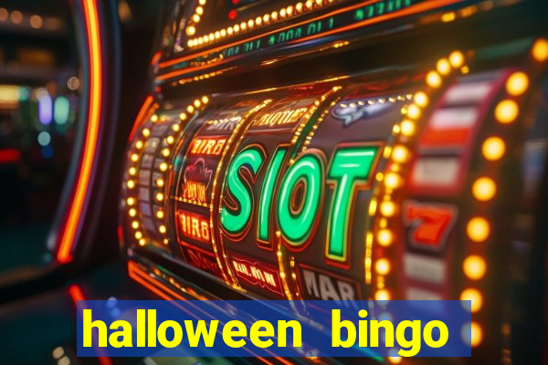 halloween bingo card generator