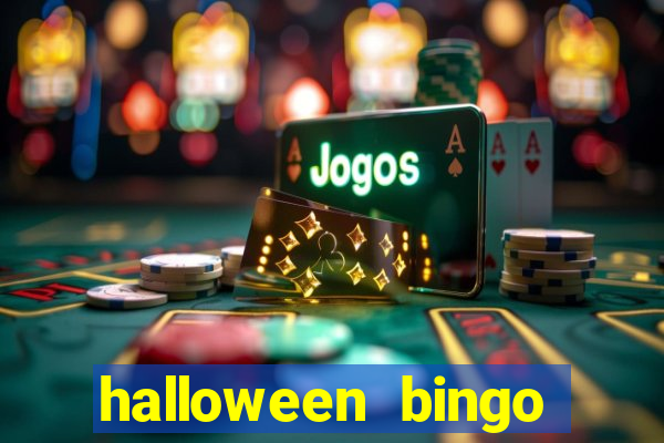 halloween bingo card generator