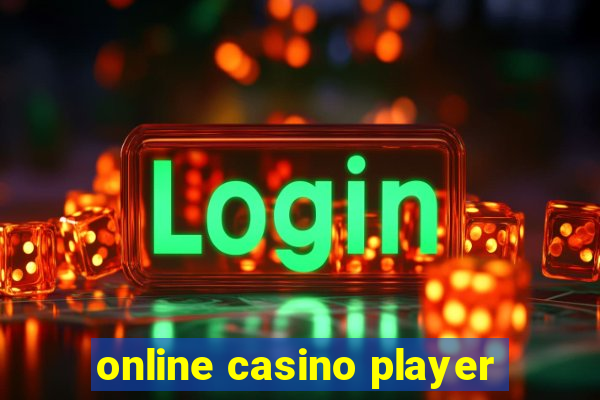 online casino player