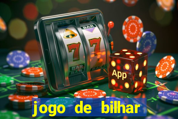 jogo de bilhar valendo dinheiro