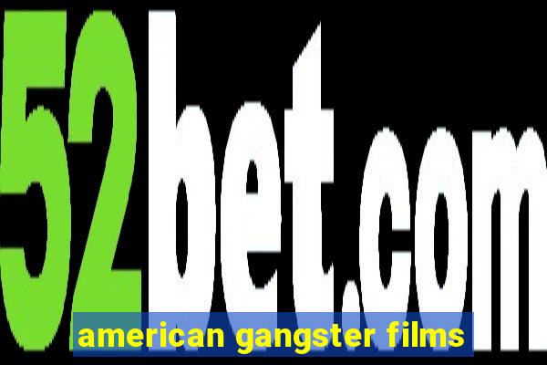 american gangster films