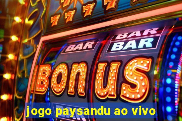 jogo paysandu ao vivo