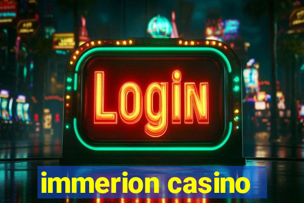 immerion casino