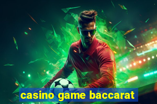 casino game baccarat