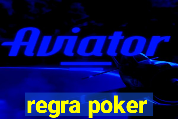 regra poker