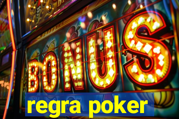 regra poker