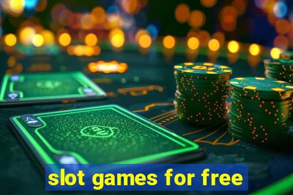 slot games for free