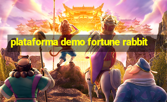 plataforma demo fortune rabbit