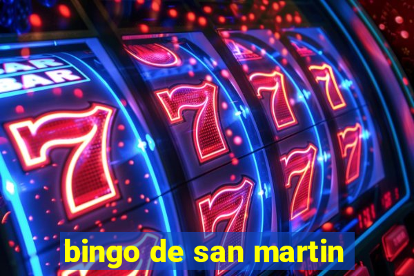 bingo de san martin