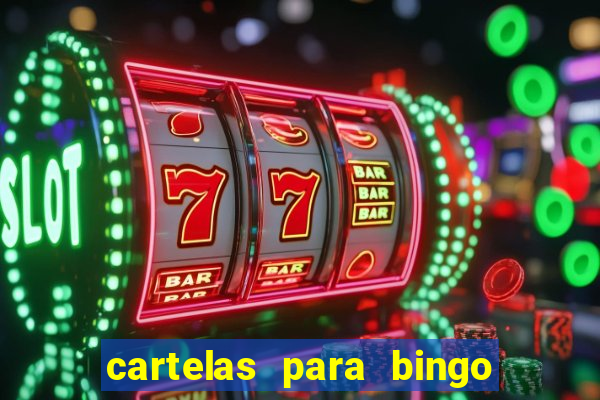 cartelas para bingo da multiplica??o