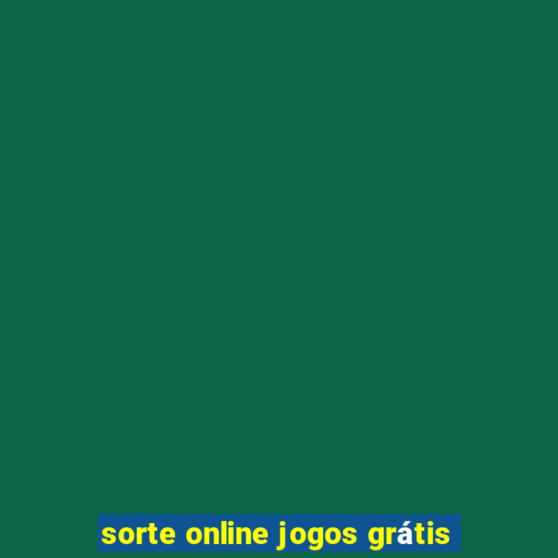 sorte online jogos grátis