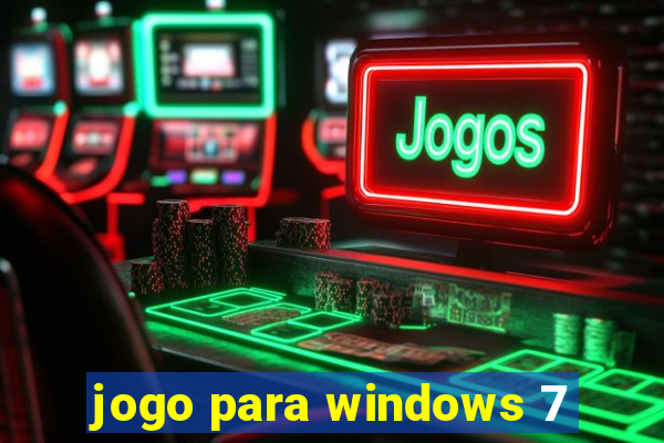 jogo para windows 7