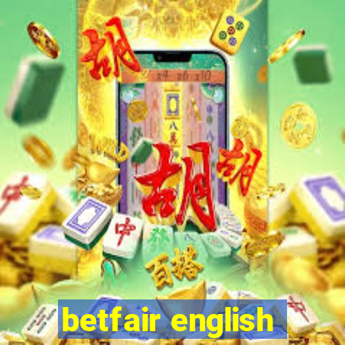 betfair english