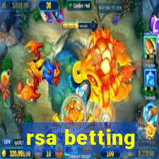 rsa betting