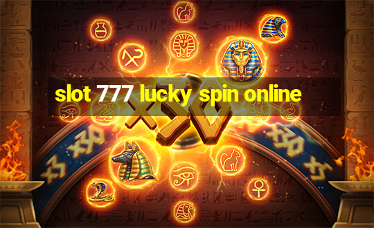 slot 777 lucky spin online