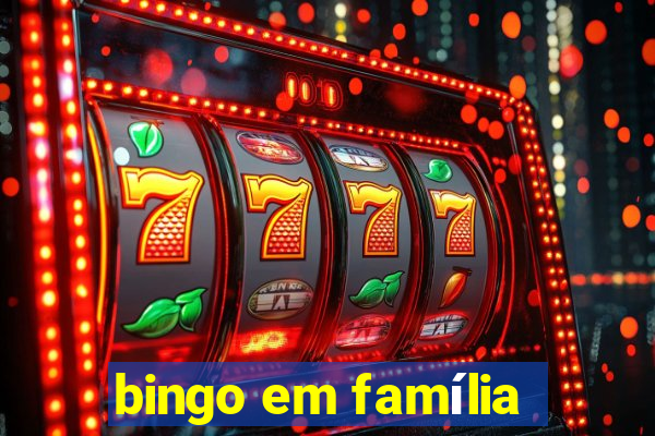 bingo em família