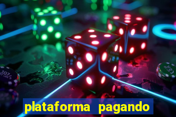 plataforma pagando bonus no cadastro