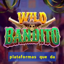 plataformas que da bonus de cadastro