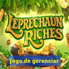 jogo de gerenciar