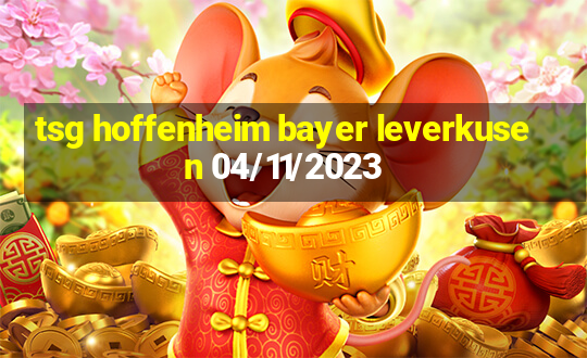 tsg hoffenheim bayer leverkusen 04/11/2023