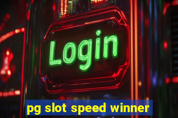 pg slot speed winner