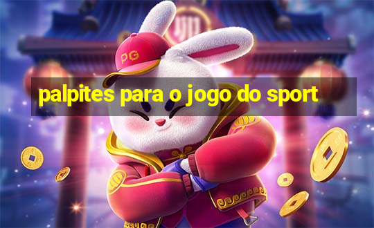 palpites para o jogo do sport