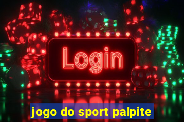 jogo do sport palpite