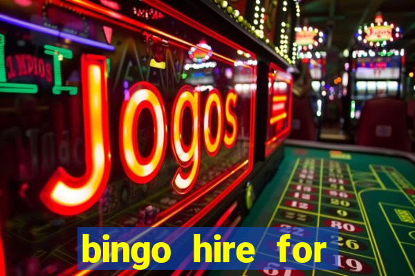 bingo hire for parties leigh