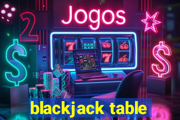 blackjack table