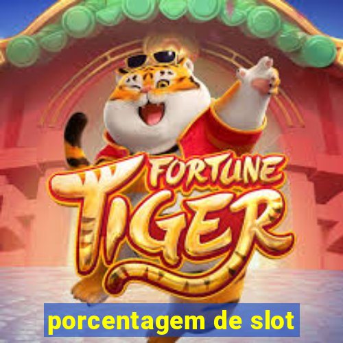 porcentagem de slot