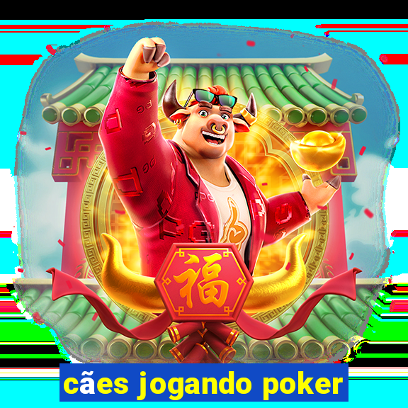 cães jogando poker